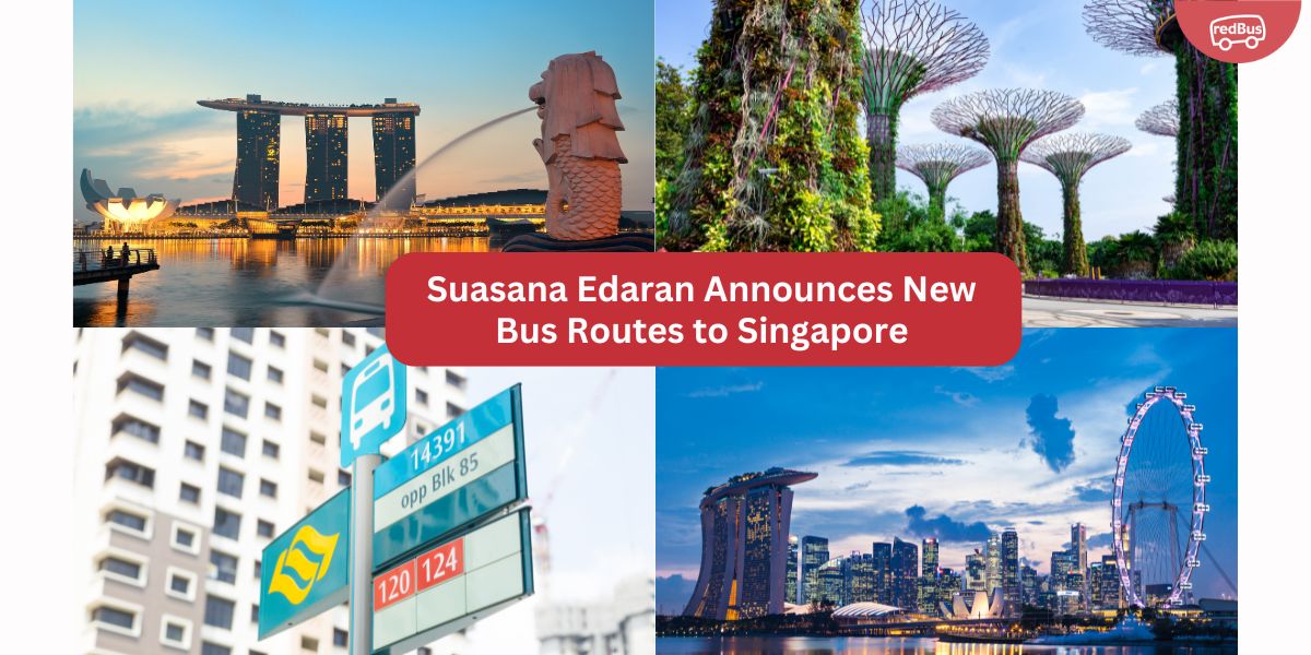 Suasana Edaran Announces New Bus Routes to Singapore